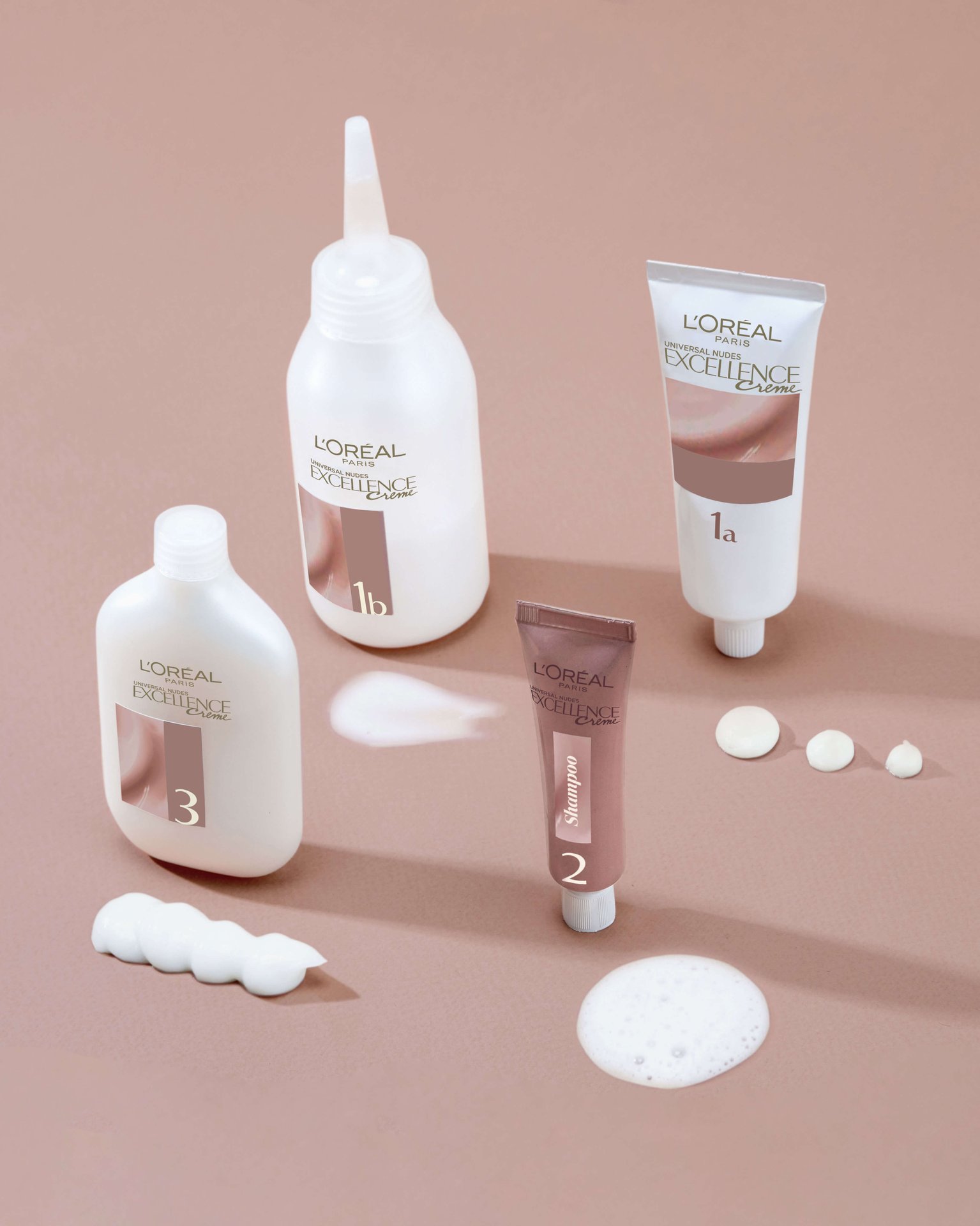 Oap Haircolor Excellence Nudes Social Flatlays